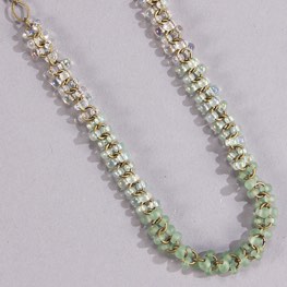 Through the Grapevine Magatama Necklace Moscato